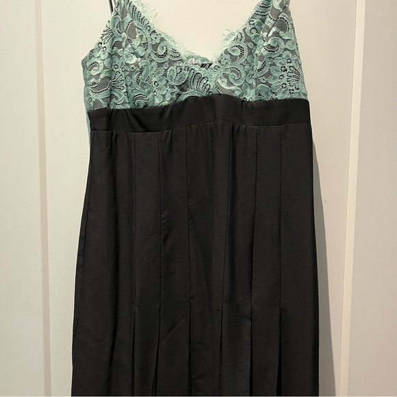Vintage Nicole Miller Collection Silk Lingerie Inspired 90s y2k Slip Midi Dress - Picture 4 of 11